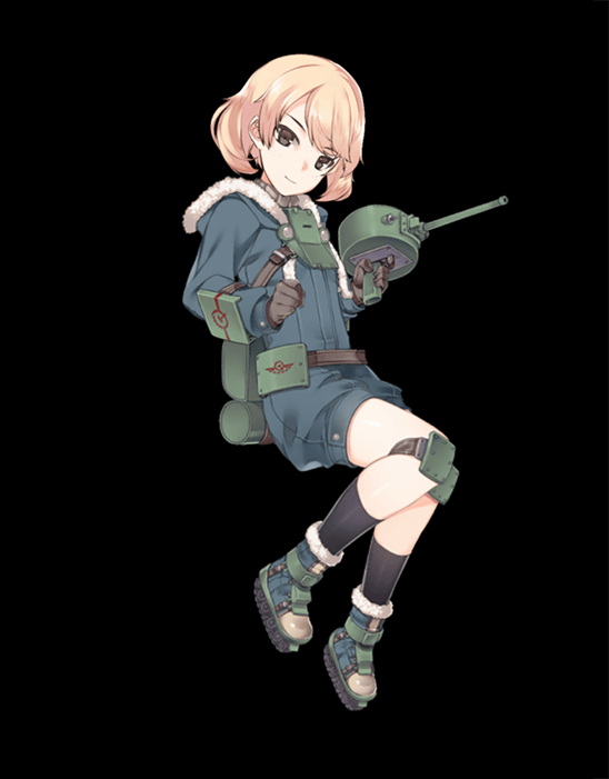 BT-5 illustration captured from her Live2D