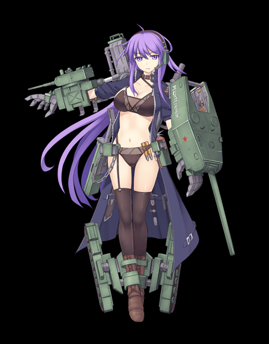 KV-4 illustration captured from her Live2D