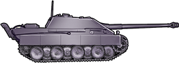 Sideview of Jagdpanther