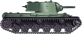 Sideview of KV-1
