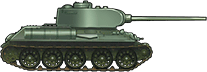 Sideview of T-34/85
