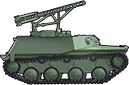 Sideview of T-60/BM-8-24